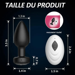 Collection of Vibromasseur Plug anal à contrôle sans fil par APP in a gallery layout